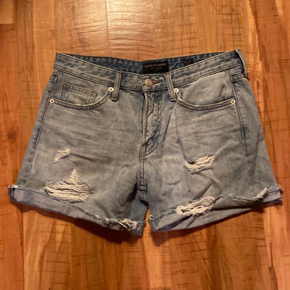 Lucky Brand “Boyfriend” Jean Shorts